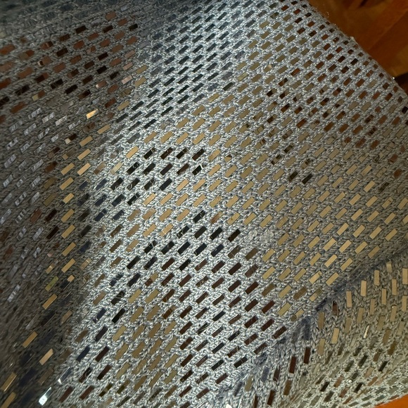 COPY - St. John Blue Sequin Women's Jacket and Skirt - Picture 7 of 7